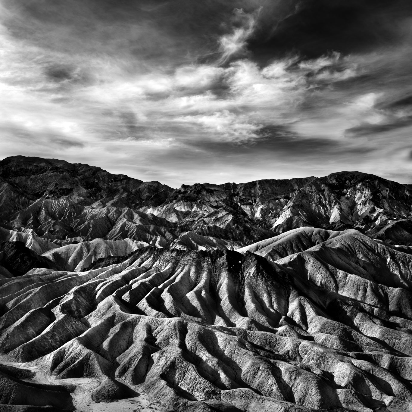 Zabriskie Point in Death Valley National Park