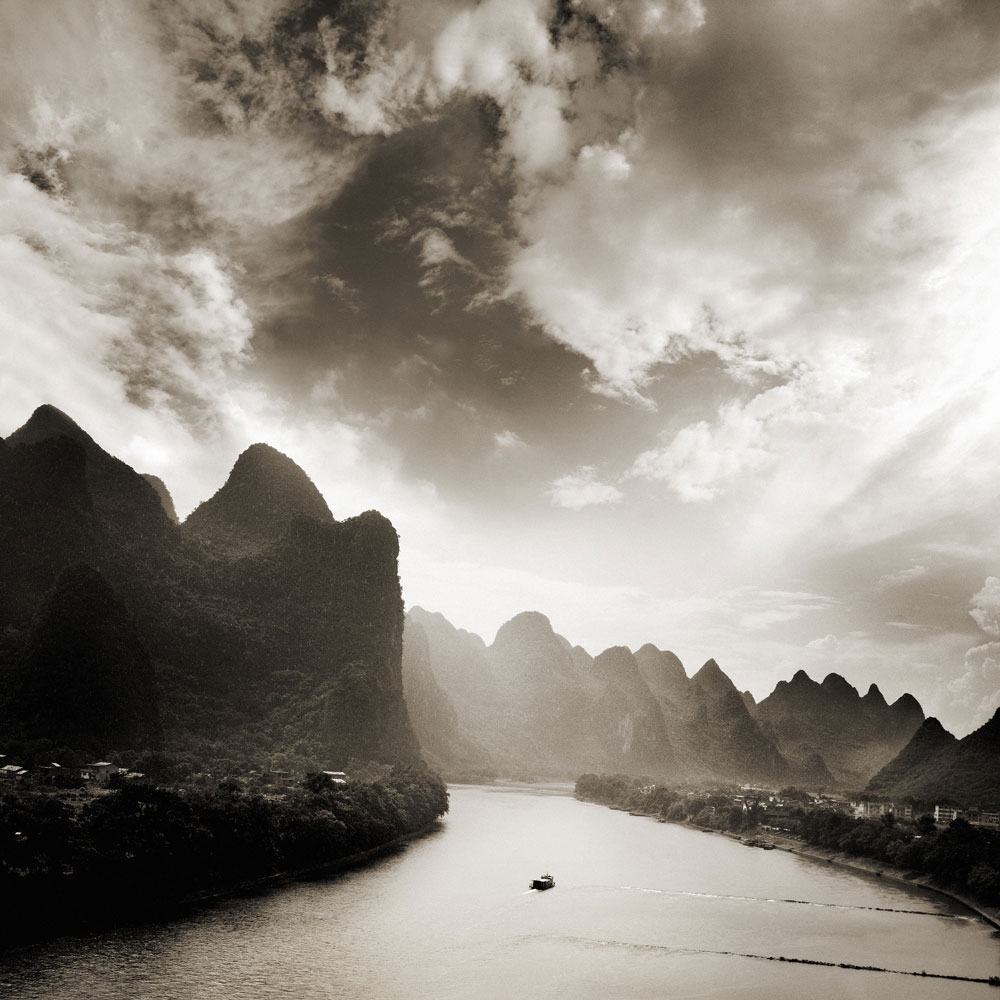 Sunrise on Li River II, Guilin, China